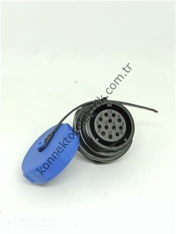 WEIPU SP2112/S12 12 Pin Plastik Kasa Panel Tipi Dişi Su Geçirmez Konnektör