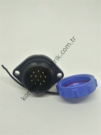 SP2113/P12 IP68 Plastik Panel Tipi Konnektör