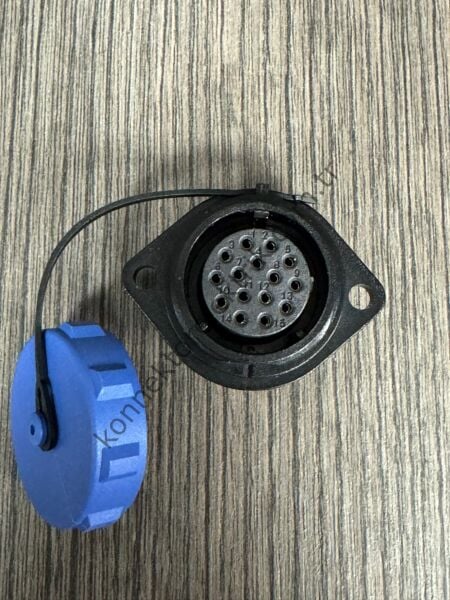 WEIPU SP2113/S15 15 Pin IP68 Plastik Kasa Panel Tipi Dişi Su Geçirmez Konnektör