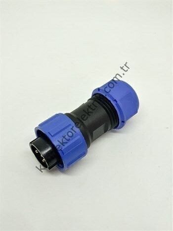 SY1710/P3 IP67 Plastik Bayonet Kablo Tipi Konnektör