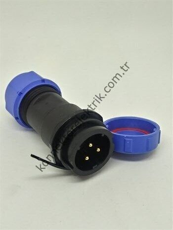 SY1711/S3 IP67 Plastik Bayonet Karşıt Tip Konnektör