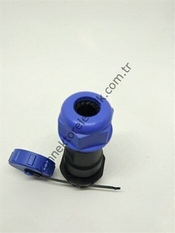 WEIPU SY1711/P3 3 Pin IP67 Plastik Kasa Bayonet Karşıt Kablo Tipi Erkek Su Geçirmez Konnektör