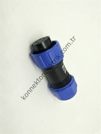 WEIPU SY1710/S5 5 Pin IP67 Plastik Kasa Bayonet Kablo Tipi Dişi Su Geçirmez Konnektör