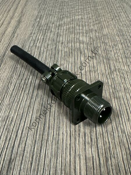 HZ CONNECTORS MS3100F 10SL-3P 3 Pin Metal Kasa Karşıt Kablo Tipi Erkek Askeri Konnektör