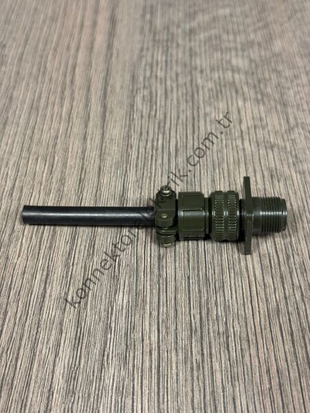 HZ CONNECTORS MS3100F 10SL-3S 3 Pin Metal Kasa Karşıt Kablo Tipi Dişi Askeri Konnektör