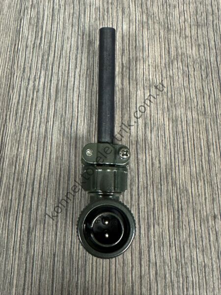 HZ CONNECTORS MS3108F 10SL-4P 2 Pin 90° Metal Kasa Kablo Tipi Erkek Askeri Konnektör