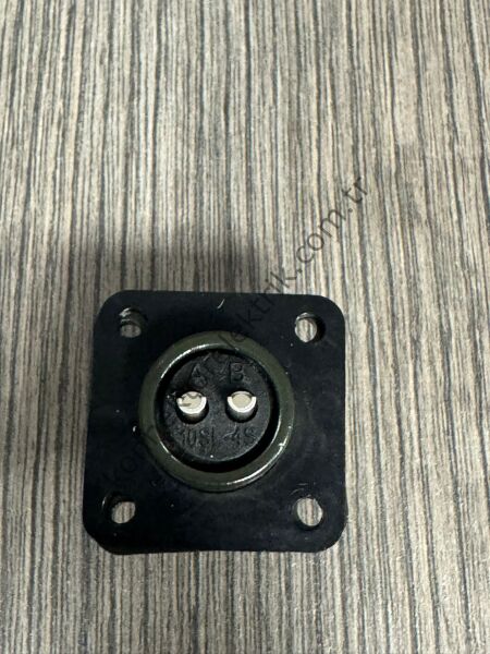 HZ CONNECTORS MS3102E 10SL-4S 2 Pin Metal Kasa Panel Tipi Dişi Askeri Konnektör