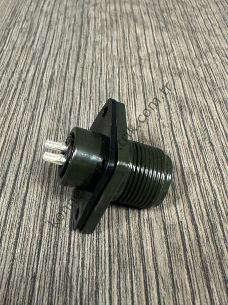 HZ CONNECTORS MS3102E 10SL-4S 2 Pin Metal Kasa Panel Tipi Dişi Askeri Konnektör