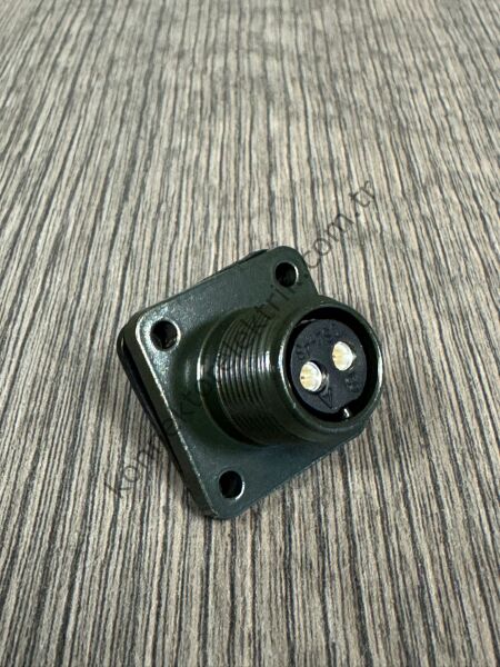 HZ CONNECTORS MS3102E 10SL-4S 2 Pin Metal Kasa Panel Tipi Dişi Askeri Konnektör