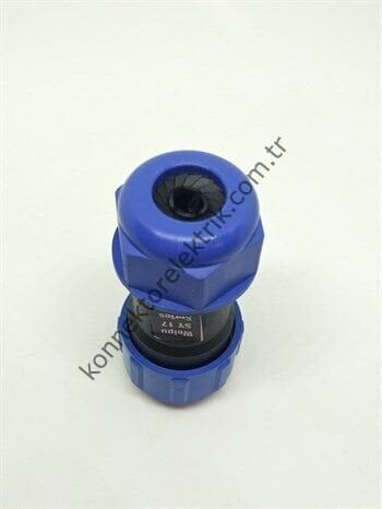 SY1710/S7 IP67 Plastik Bayonet Kablo Tipi Konnektör