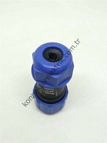 WEIPU SY1710/S7 7 Pin IP67 Plastik Kasa Bayonet Kablo Tipi Dişi Su Geçirmez Konnektör