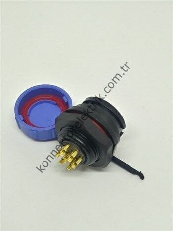 SY1712/S7 IP67 Plastik Bayonet Panel Tipi Konnektör
