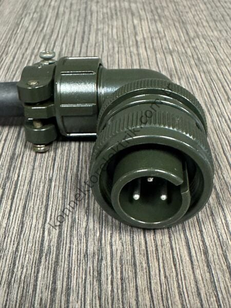 HZ CONNECTORS MS3108F 14S-7P 3 Pin 90° Metal Kasa Kablo Tipi Erkek Askeri Konnektör