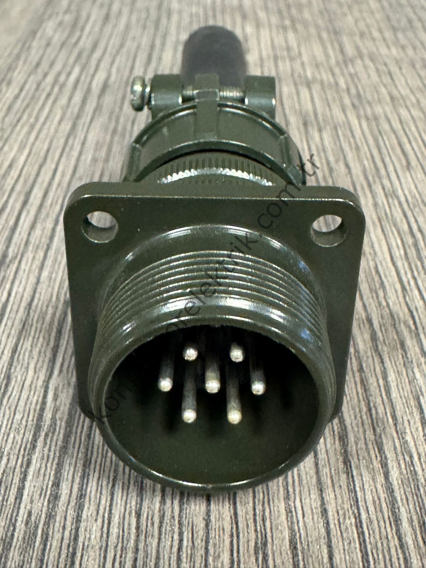 HZ CONNECTORS MS3100F 16S-1P 7 Pin Metal Kasa Karşıt Kablo Tipi Erkek Askeri Konnektör