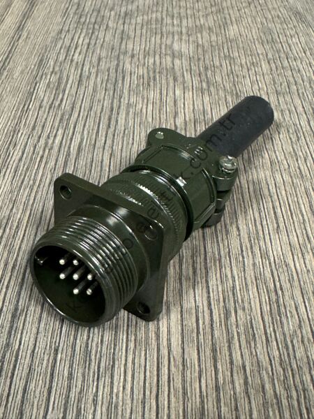 HZ CONNECTORS MS3100F 16S-1P 7 Pin Metal Kasa Karşıt Kablo Tipi Erkek Askeri Konnektör