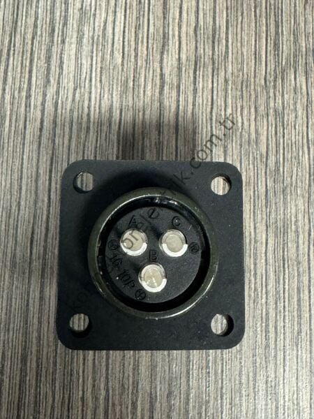 HZ CONNECTORS MS3102E 16-10P 3 Pin Metal Kasa Panel Tipi Erkek Askeri Konnektör