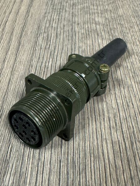 HZ CONNECTORS MS3100F 18-1S 10 Pin Metal Kasa Karşıt Kablo Tipi Dişi Askeri Konnektör