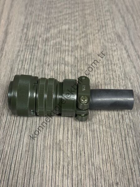 HZ CONNECTORS MS3106F 20-23S 2 Pin Metal Kasa Kablo Tipi Dişi Askeri Konnektör