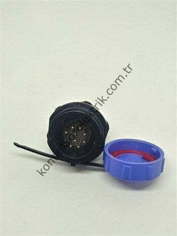 SY1712/P10 IP67 Plastik Bayonet Panel Tipi Konnektör