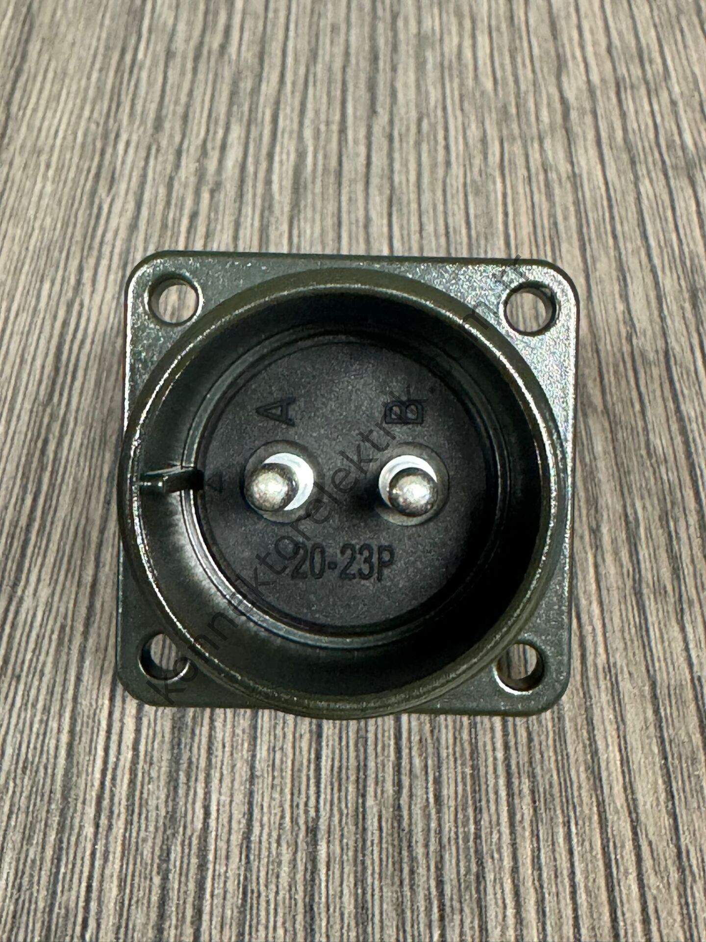 HZ CONNECTORS MS3102E 20-23P 2 Pin Metal Kasa Panel Tipi Erkek Askeri Konnektör