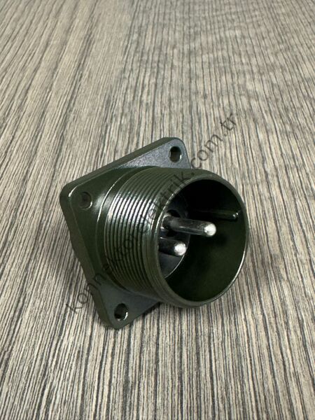 HZ CONNECTORS MS3102E 20-23P 2 Pin Metal Kasa Panel Tipi Erkek Askeri Konnektör