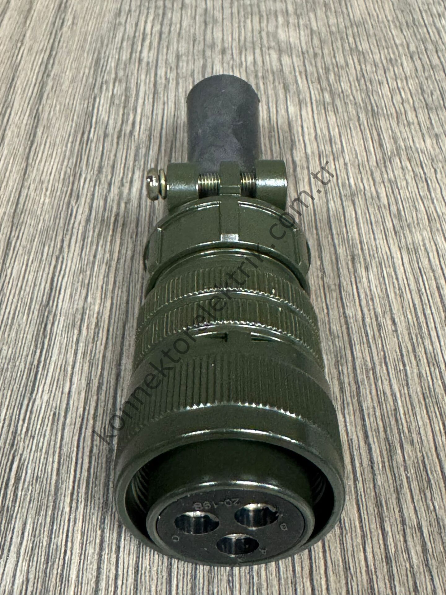 HZ CONNECTORS MS3106F 20-19S 3 Pin Metal Kasa Kablo Tipi Dişi Askeri Konnektör