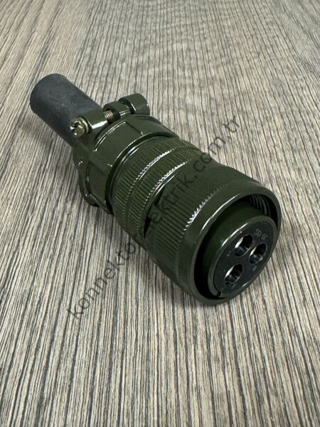 HZ CONNECTORS MS3106F 20-19S 3 Pin Metal Kasa Kablo Tipi Dişi Askeri Konnektör