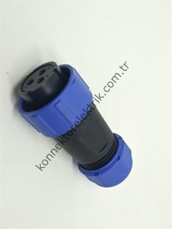 SY2110/S3 IP67 Plastik Bayonet Kablo Tipi Konnektör