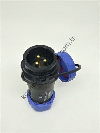 SY2111/P3 IP67 Plastik Bayonet Karşıt Tip Konnektör
