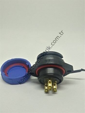SY2113/S3 IP67 Plastik Bayonet Panel Tipi Konnektör