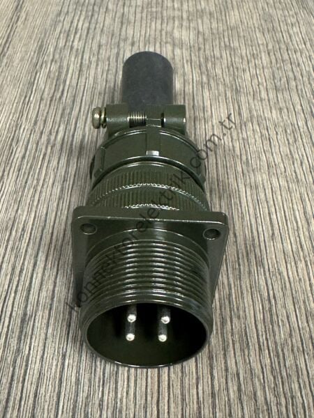 HZ CONNECTORS MS3100F 20-4P 4 Pin Metal Kasa Karşıt Kablo Tipi Erkek Askeri Konnektör