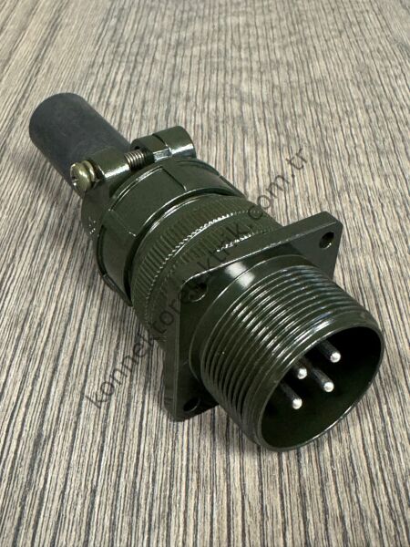 HZ CONNECTORS MS3100F 20-4P 4 Pin Metal Kasa Karşıt Kablo Tipi Erkek Askeri Konnektör