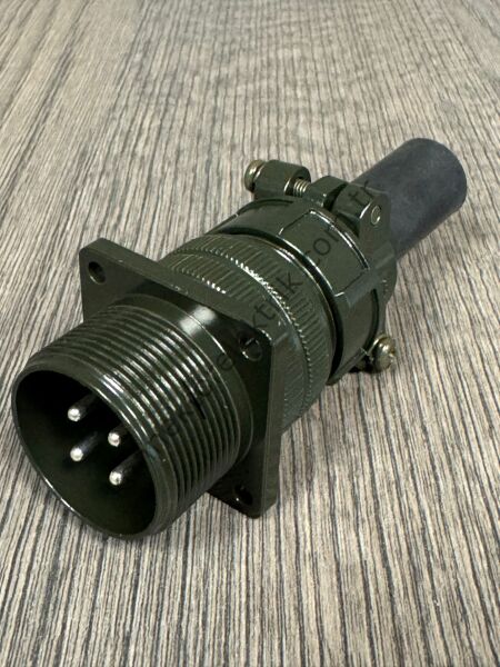 HZ CONNECTORS MS3100F 20-4P 4 Pin Metal Kasa Karşıt Kablo Tipi Erkek Askeri Konnektör