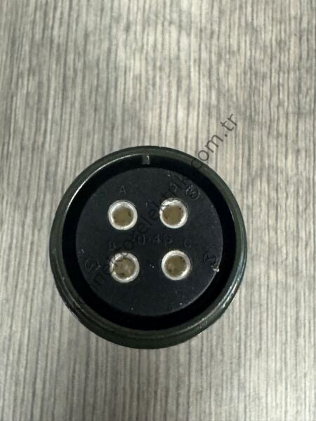 HZ CONNECTORS MS3101F 20-4S 4 Pin Metal Kasa Kablo Tipi Dişi Askeri Konnektör