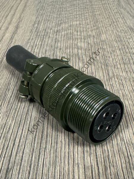 HZ CONNECTORS MS3101F 20-4S 4 Pin Metal Kasa Kablo Tipi Dişi Askeri Konnektör