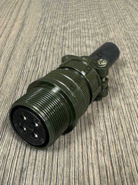HZ CONNECTORS MS3101F 20-4S 4 Pin Metal Kasa Kablo Tipi Dişi Askeri Konnektör