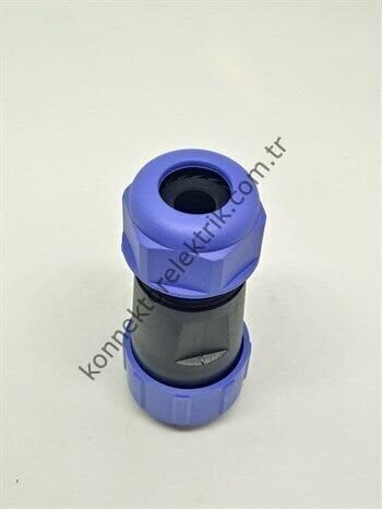 WEIPU SY2110/P4 4 Pin IP67 Plastik Kasa Bayonet Kablo Tipi Erkek Su Geçirmez Konnektör