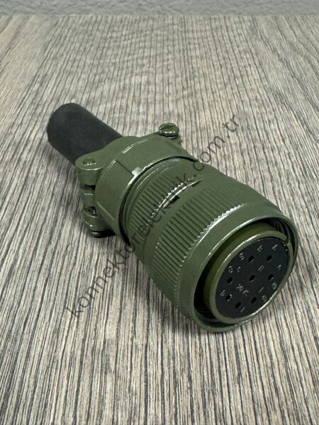HZ CONNECTORS MS3106F 20-7S 8 Pin Metal Kasa Kablo Tipi Dişi Askeri Konnektör