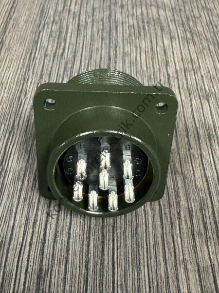 HZ CONNECTORS MS3102E 20-7P 8 Pin Metal Kasa Panel Tipi Erkek Askeri Konnektör