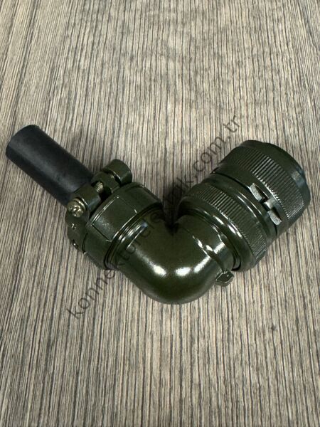 HZ CONNECTORS MS3108F 20-18S 9 Pin Metal Kasa 90° Açılı Kablo Tipi Dişi Askeri Konnektör