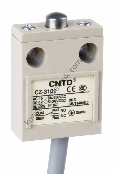CNTD  CZ-3101 Serisi 2 Metre Kablolu Metal Gövde Limit Switch