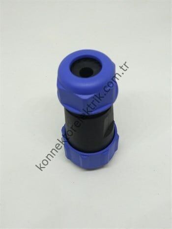 WEIPU SY2110/P5 5 Pin IP67 Plastik Kasa Bayonet Kablo Tipi Erkek Su Geçirmez Konnektör