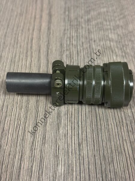 HZ CONNECTORS MS3106F 22-2S 3 Pin Metal Kasa Kablo Tipi Dişi Askeri Konnektör
