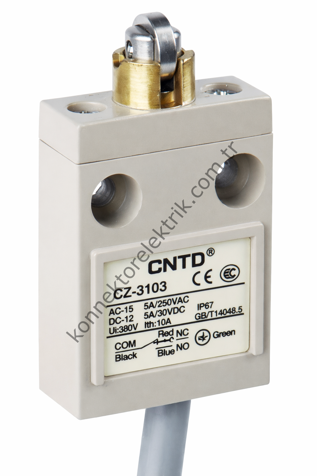 CNTD  CZ-3103 Serisi 2 Metre Kablolu Metal Gövde Limit Switch