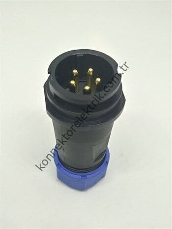 SY2111/P5 IP67 Plastik Bayonet Karşıt Tip Konnektör