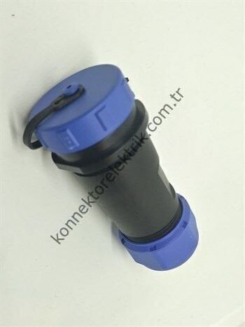 WEIPU SY2111/P5 5 Pin IP67 Plastik Kasa Bayonet Karşıt Kablo Tipi Dişi Su Geçirmez Konnektör