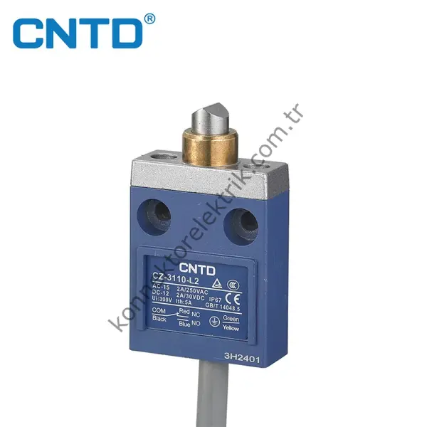 CNTD  CZ-3110 Serisi 2 Metre Kablolu Metal Gövde Limit Switch