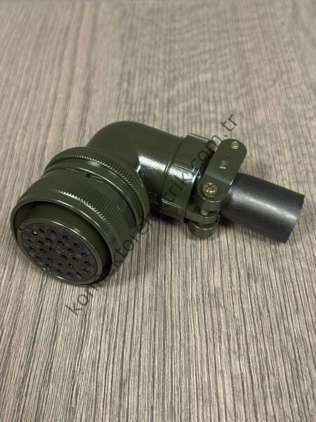 HZ CONNECTORS MS3108F 28-12S 26 Pin 90° Metal Kasa Kablo Tipi Dişi Askeri Konnektör