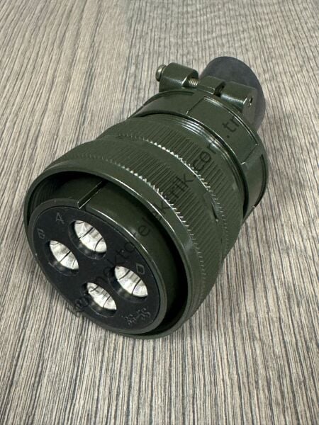 HZ CONNECTORS MS3106F 36-5S 4 Pin Metal Kasa Kablo Tipi Dişi Askeri Konnektör
