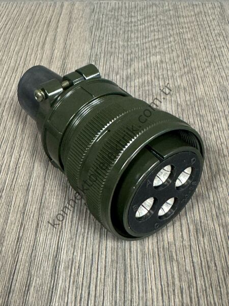 HZ CONNECTORS MS3106F 36-5S 4 Pin Metal Kasa Kablo Tipi Dişi Askeri Konnektör